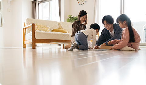 UA値0.46以上の高い断熱性能